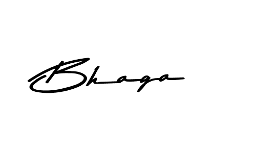 Use a signature maker to create a handwritten signature online. With this signature software, you can design (Asem Kandis PERSONAL USE) your own signature for name Bhaga. Bhaga signature style 9 images and pictures png