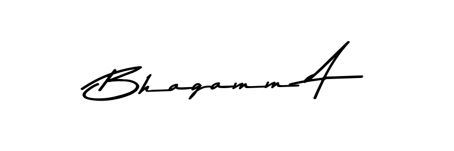 Also we have Bhagamm A name is the best signature style. Create professional handwritten signature collection using Asem Kandis PERSONAL USE autograph style. Bhagamm A signature style 9 images and pictures png