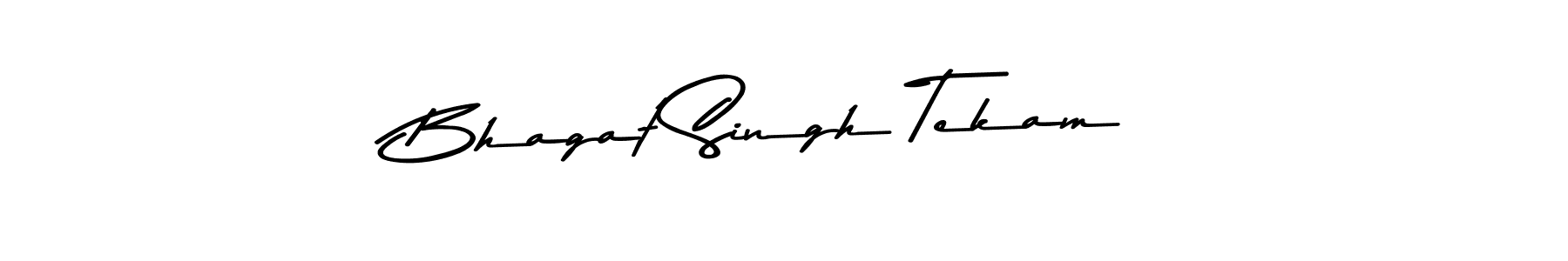 Also we have Bhagat Singh Tekam name is the best signature style. Create professional handwritten signature collection using Asem Kandis PERSONAL USE autograph style. Bhagat Singh Tekam signature style 9 images and pictures png