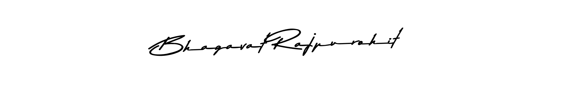 How to make Bhagavat Rajpurohit name signature. Use Asem Kandis PERSONAL USE style for creating short signs online. This is the latest handwritten sign. Bhagavat Rajpurohit signature style 9 images and pictures png