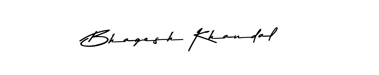 You should practise on your own different ways (Asem Kandis PERSONAL USE) to write your name (Bhagesh Khandal) in signature. don't let someone else do it for you. Bhagesh Khandal signature style 9 images and pictures png