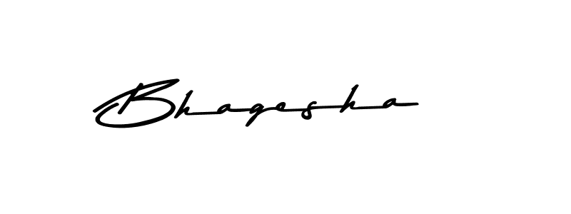 Make a beautiful signature design for name Bhagesha. With this signature (Asem Kandis PERSONAL USE) style, you can create a handwritten signature for free. Bhagesha signature style 9 images and pictures png