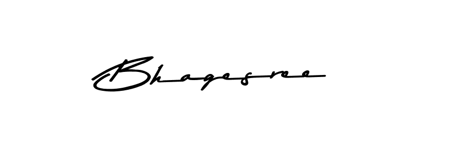 Design your own signature with our free online signature maker. With this signature software, you can create a handwritten (Asem Kandis PERSONAL USE) signature for name Bhagesree. Bhagesree signature style 9 images and pictures png