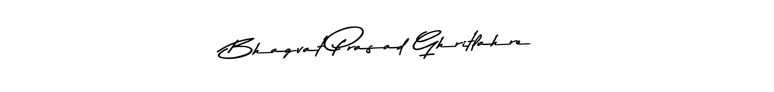 You should practise on your own different ways (Asem Kandis PERSONAL USE) to write your name (Bhagvat Prasad Ghritlahre) in signature. don't let someone else do it for you. Bhagvat Prasad Ghritlahre signature style 9 images and pictures png