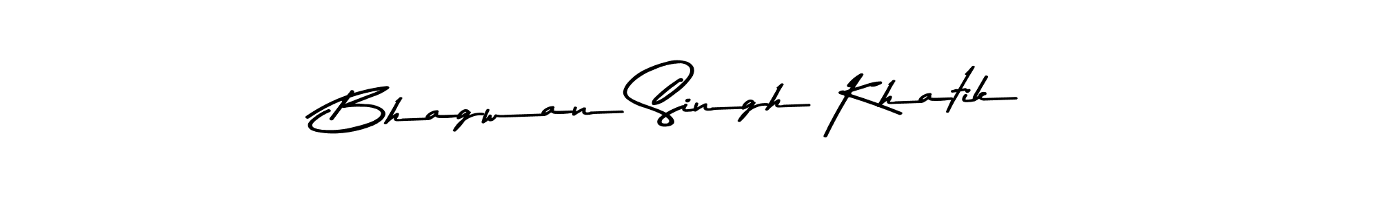 The best way (Asem Kandis PERSONAL USE) to make a short signature is to pick only two or three words in your name. The name Bhagwan Singh Khatik include a total of six letters. For converting this name. Bhagwan Singh Khatik signature style 9 images and pictures png
