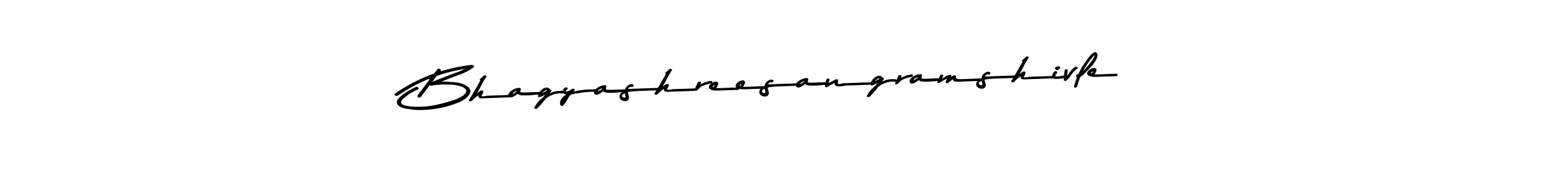 Design your own signature with our free online signature maker. With this signature software, you can create a handwritten (Asem Kandis PERSONAL USE) signature for name Bhagyashreesangramshivle. Bhagyashreesangramshivle signature style 9 images and pictures png