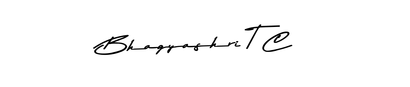 Bhagyashri T C stylish signature style. Best Handwritten Sign (Asem Kandis PERSONAL USE) for my name. Handwritten Signature Collection Ideas for my name Bhagyashri T C. Bhagyashri T C signature style 9 images and pictures png