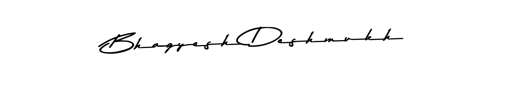 Create a beautiful signature design for name Bhagyesh Deshmukh. With this signature (Asem Kandis PERSONAL USE) fonts, you can make a handwritten signature for free. Bhagyesh Deshmukh signature style 9 images and pictures png