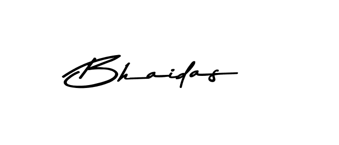 Make a beautiful signature design for name Bhaidas. Use this online signature maker to create a handwritten signature for free. Bhaidas signature style 9 images and pictures png