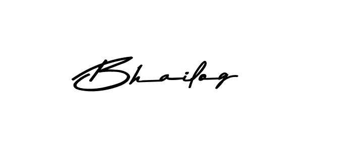 How to make Bhailog signature? Asem Kandis PERSONAL USE is a professional autograph style. Create handwritten signature for Bhailog name. Bhailog signature style 9 images and pictures png