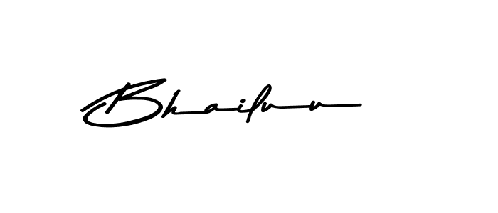 Use a signature maker to create a handwritten signature online. With this signature software, you can design (Asem Kandis PERSONAL USE) your own signature for name Bhailuu. Bhailuu signature style 9 images and pictures png