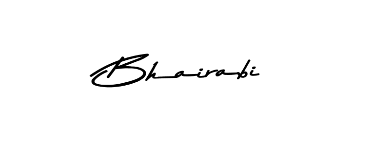 Create a beautiful signature design for name Bhairabi. With this signature (Asem Kandis PERSONAL USE) fonts, you can make a handwritten signature for free. Bhairabi signature style 9 images and pictures png