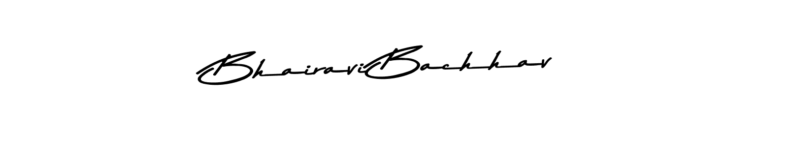 Make a beautiful signature design for name Bhairavi Bachhav. With this signature (Asem Kandis PERSONAL USE) style, you can create a handwritten signature for free. Bhairavi Bachhav signature style 9 images and pictures png