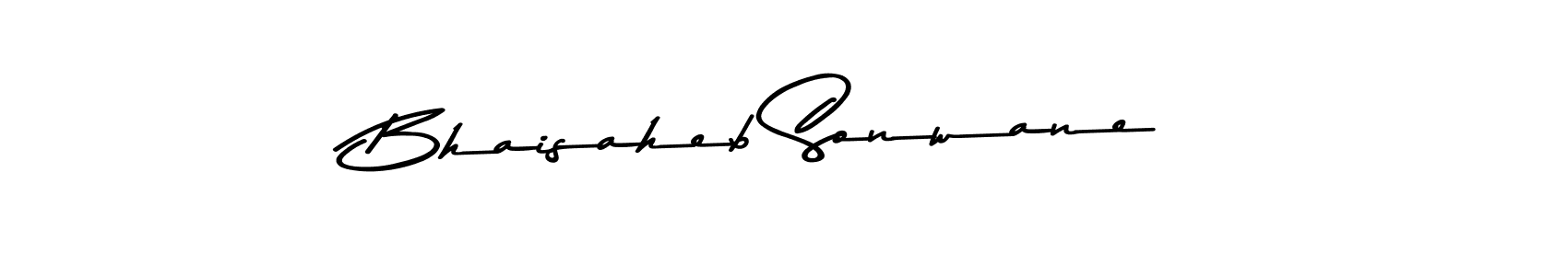 Create a beautiful signature design for name Bhaisaheb Sonwane. With this signature (Asem Kandis PERSONAL USE) fonts, you can make a handwritten signature for free. Bhaisaheb Sonwane signature style 9 images and pictures png