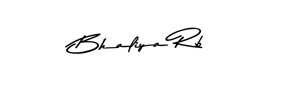 Here are the top 10 professional signature styles for the name Bhaliya Rb. These are the best autograph styles you can use for your name. Bhaliya Rb signature style 9 images and pictures png