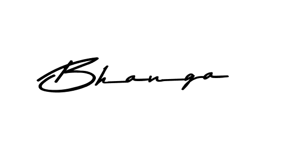 Use a signature maker to create a handwritten signature online. With this signature software, you can design (Asem Kandis PERSONAL USE) your own signature for name Bhanga. Bhanga signature style 9 images and pictures png