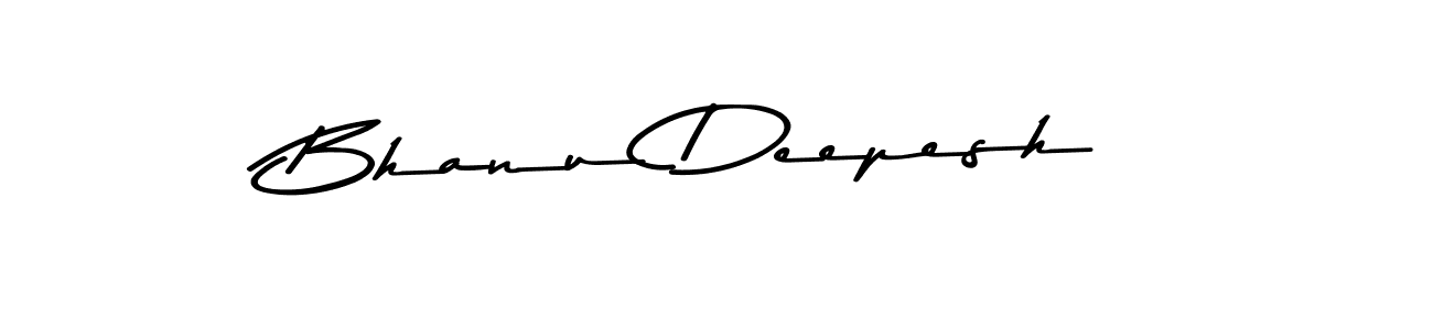 Create a beautiful signature design for name Bhanu Deepesh. With this signature (Asem Kandis PERSONAL USE) fonts, you can make a handwritten signature for free. Bhanu Deepesh signature style 9 images and pictures png