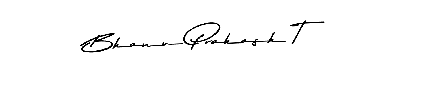 How to make Bhanu Prakash T signature? Asem Kandis PERSONAL USE is a professional autograph style. Create handwritten signature for Bhanu Prakash T name. Bhanu Prakash T signature style 9 images and pictures png