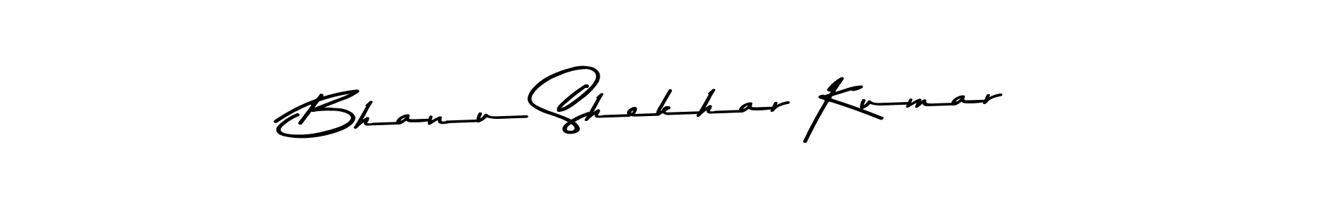 How to make Bhanu Shekhar Kumar name signature. Use Asem Kandis PERSONAL USE style for creating short signs online. This is the latest handwritten sign. Bhanu Shekhar Kumar signature style 9 images and pictures png
