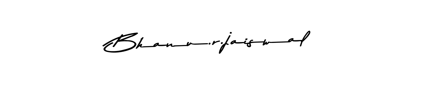 Create a beautiful signature design for name Bhanu.r.jaiswal. With this signature (Asem Kandis PERSONAL USE) fonts, you can make a handwritten signature for free. Bhanu.r.jaiswal signature style 9 images and pictures png