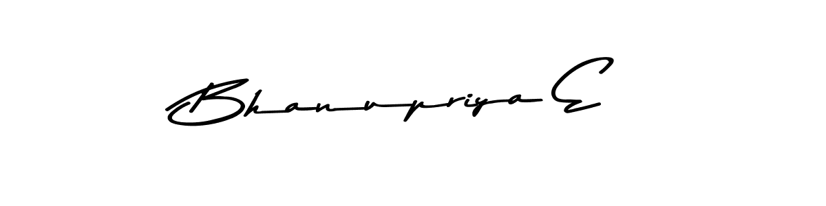 Design your own signature with our free online signature maker. With this signature software, you can create a handwritten (Asem Kandis PERSONAL USE) signature for name Bhanupriya E. Bhanupriya E signature style 9 images and pictures png