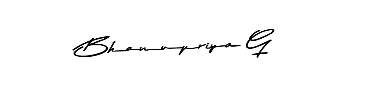 Asem Kandis PERSONAL USE is a professional signature style that is perfect for those who want to add a touch of class to their signature. It is also a great choice for those who want to make their signature more unique. Get Bhanupriya G name to fancy signature for free. Bhanupriya G signature style 9 images and pictures png