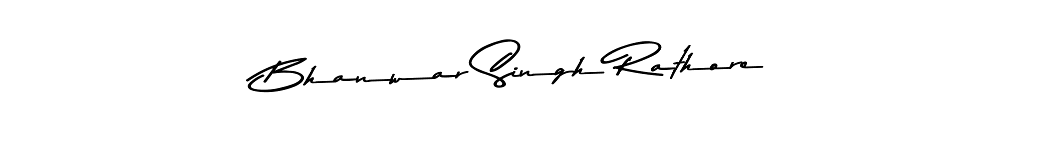 Create a beautiful signature design for name Bhanwar Singh Rathore. With this signature (Asem Kandis PERSONAL USE) fonts, you can make a handwritten signature for free. Bhanwar Singh Rathore signature style 9 images and pictures png