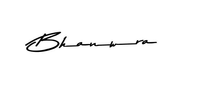Design your own signature with our free online signature maker. With this signature software, you can create a handwritten (Asem Kandis PERSONAL USE) signature for name Bhanwra. Bhanwra signature style 9 images and pictures png