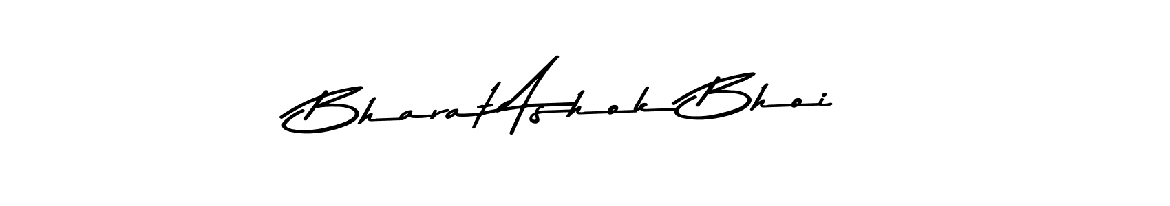 Asem Kandis PERSONAL USE is a professional signature style that is perfect for those who want to add a touch of class to their signature. It is also a great choice for those who want to make their signature more unique. Get Bharat Ashok Bhoi name to fancy signature for free. Bharat Ashok Bhoi signature style 9 images and pictures png