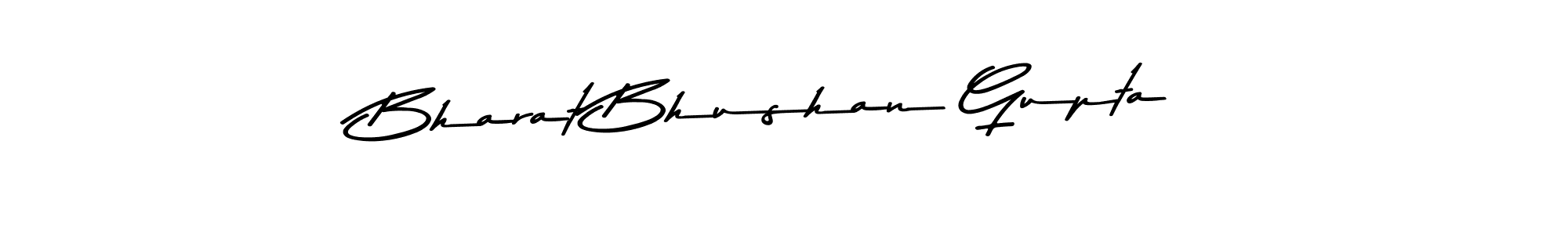 Design your own signature with our free online signature maker. With this signature software, you can create a handwritten (Asem Kandis PERSONAL USE) signature for name Bharat Bhushan Gupta. Bharat Bhushan Gupta signature style 9 images and pictures png