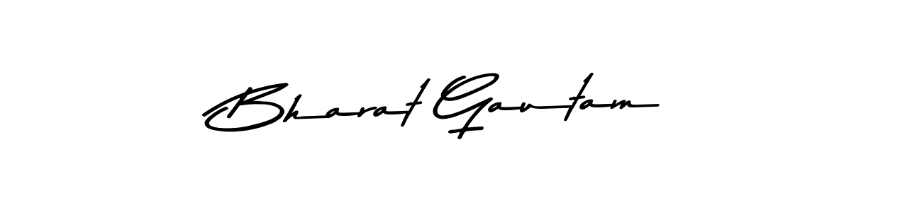 Bharat Gautam stylish signature style. Best Handwritten Sign (Asem Kandis PERSONAL USE) for my name. Handwritten Signature Collection Ideas for my name Bharat Gautam. Bharat Gautam signature style 9 images and pictures png