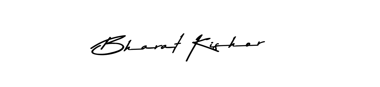 Bharat Kishor stylish signature style. Best Handwritten Sign (Asem Kandis PERSONAL USE) for my name. Handwritten Signature Collection Ideas for my name Bharat Kishor. Bharat Kishor signature style 9 images and pictures png