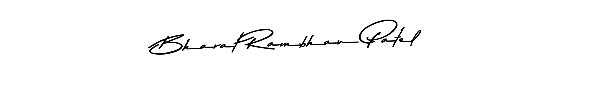 Create a beautiful signature design for name Bharat Rambhau Patel. With this signature (Asem Kandis PERSONAL USE) fonts, you can make a handwritten signature for free. Bharat Rambhau Patel signature style 9 images and pictures png