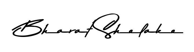 You should practise on your own different ways (Asem Kandis PERSONAL USE) to write your name (Bharat Shelake) in signature. Don't let someone else do it for you. Bharat Shelake signature style 9 images and pictures png