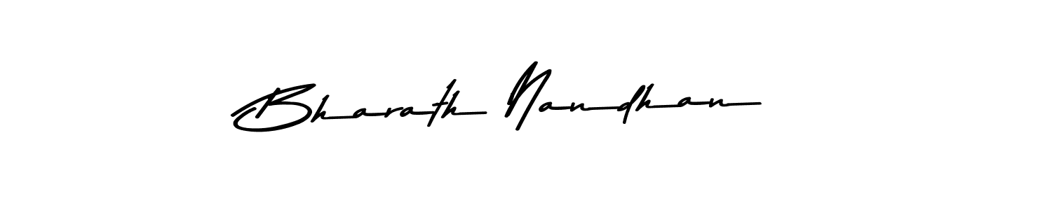 Here are the top 10 professional signature styles for the name Bharath Nandhan. These are the best autograph styles you can use for your name. Bharath Nandhan signature style 9 images and pictures png