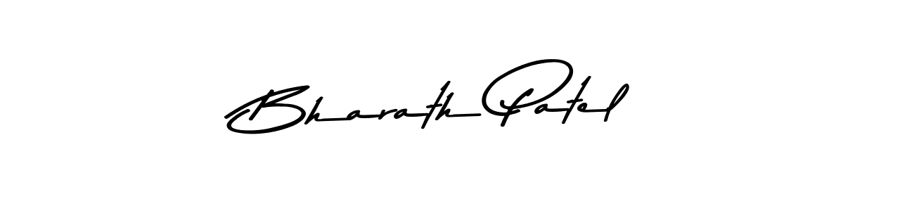 How to make Bharath Patel name signature. Use Asem Kandis PERSONAL USE style for creating short signs online. This is the latest handwritten sign. Bharath Patel signature style 9 images and pictures png