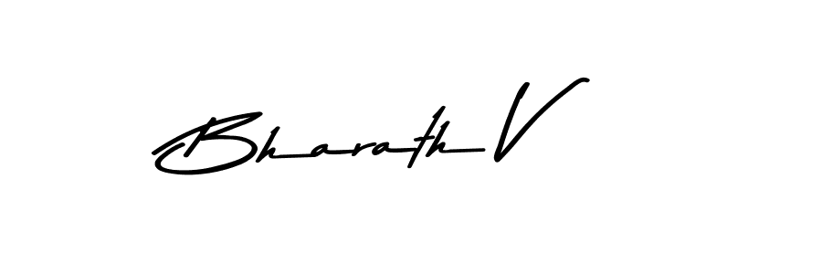 Make a beautiful signature design for name Bharath V. Use this online signature maker to create a handwritten signature for free. Bharath V signature style 9 images and pictures png