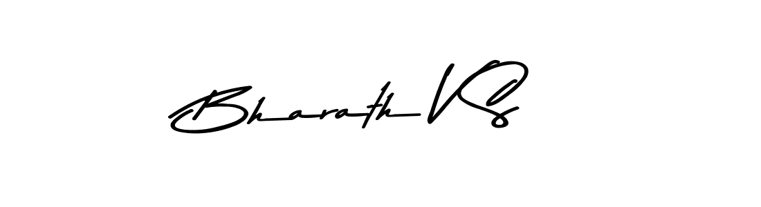 Design your own signature with our free online signature maker. With this signature software, you can create a handwritten (Asem Kandis PERSONAL USE) signature for name Bharath V S. Bharath V S signature style 9 images and pictures png