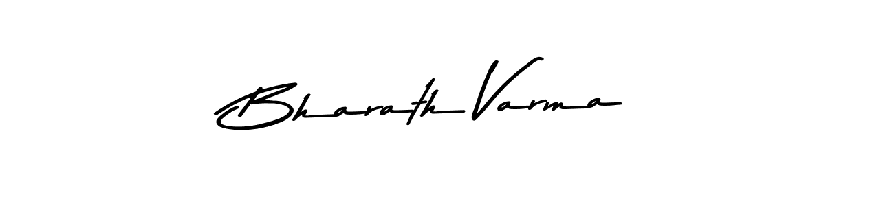 Use a signature maker to create a handwritten signature online. With this signature software, you can design (Asem Kandis PERSONAL USE) your own signature for name Bharath Varma. Bharath Varma signature style 9 images and pictures png