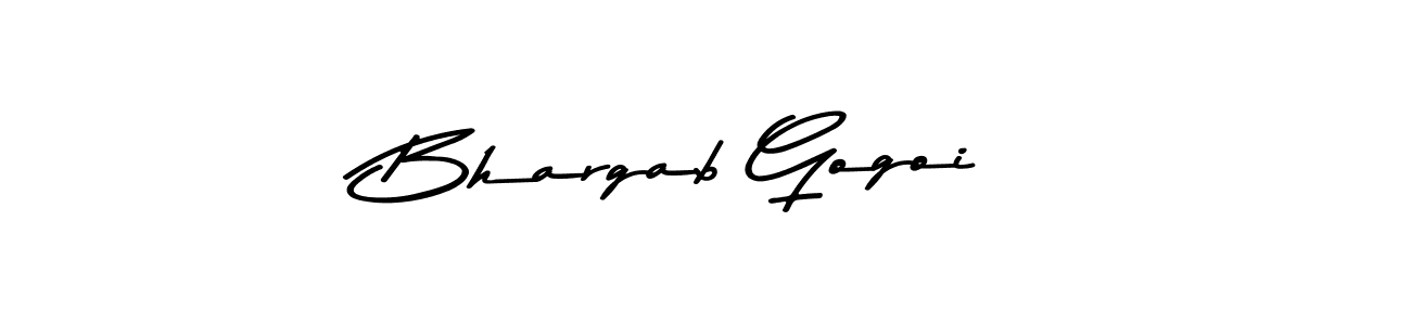 Bhargab Gogoi stylish signature style. Best Handwritten Sign (Asem Kandis PERSONAL USE) for my name. Handwritten Signature Collection Ideas for my name Bhargab Gogoi. Bhargab Gogoi signature style 9 images and pictures png