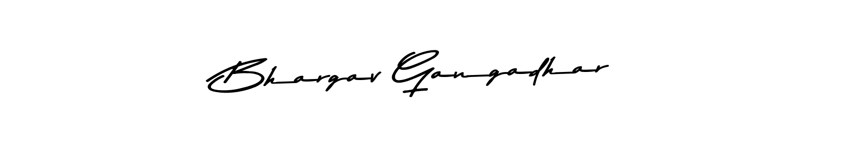 Also You can easily find your signature by using the search form. We will create Bhargav Gangadhar name handwritten signature images for you free of cost using Asem Kandis PERSONAL USE sign style. Bhargav Gangadhar signature style 9 images and pictures png