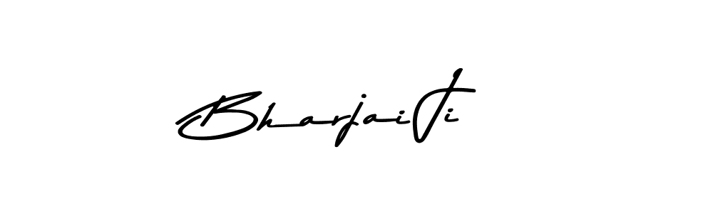 Design your own signature with our free online signature maker. With this signature software, you can create a handwritten (Asem Kandis PERSONAL USE) signature for name Bharjai Ji. Bharjai Ji signature style 9 images and pictures png