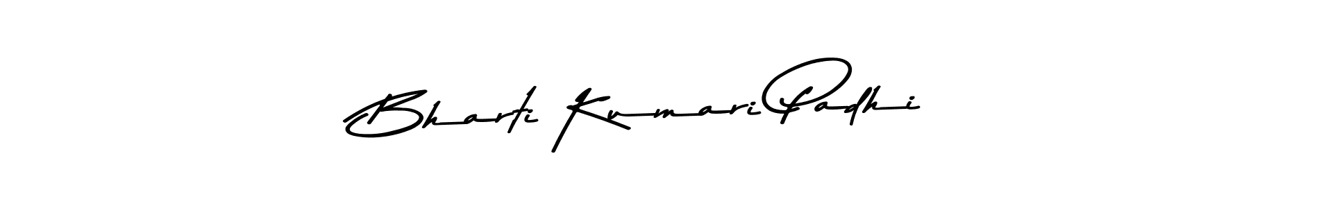 Use a signature maker to create a handwritten signature online. With this signature software, you can design (Asem Kandis PERSONAL USE) your own signature for name Bharti Kumari Padhi. Bharti Kumari Padhi signature style 9 images and pictures png
