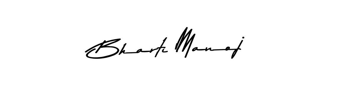 Bharti Manoj stylish signature style. Best Handwritten Sign (Asem Kandis PERSONAL USE) for my name. Handwritten Signature Collection Ideas for my name Bharti Manoj. Bharti Manoj signature style 9 images and pictures png