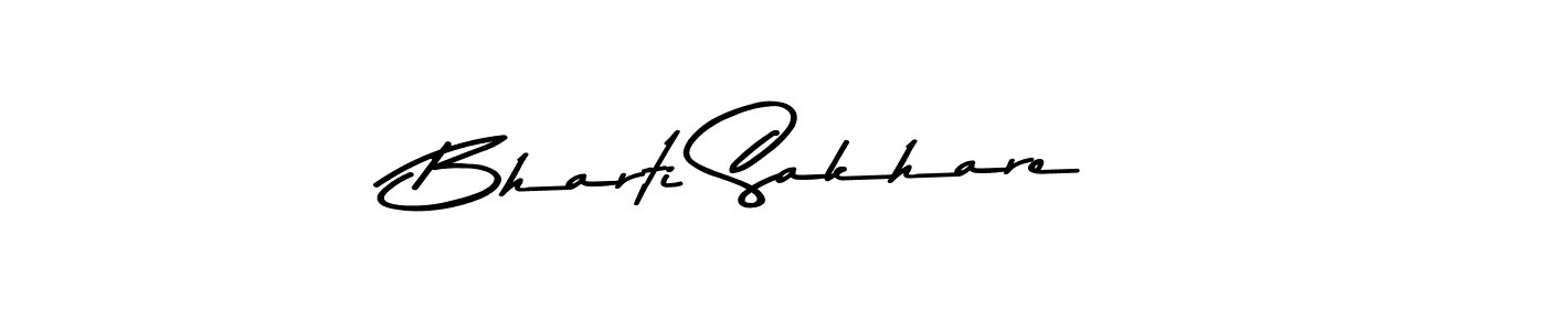 How to make Bharti Sakhare signature? Asem Kandis PERSONAL USE is a professional autograph style. Create handwritten signature for Bharti Sakhare name. Bharti Sakhare signature style 9 images and pictures png