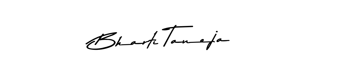 The best way (Asem Kandis PERSONAL USE) to make a short signature is to pick only two or three words in your name. The name Bharti Taneja include a total of six letters. For converting this name. Bharti Taneja signature style 9 images and pictures png