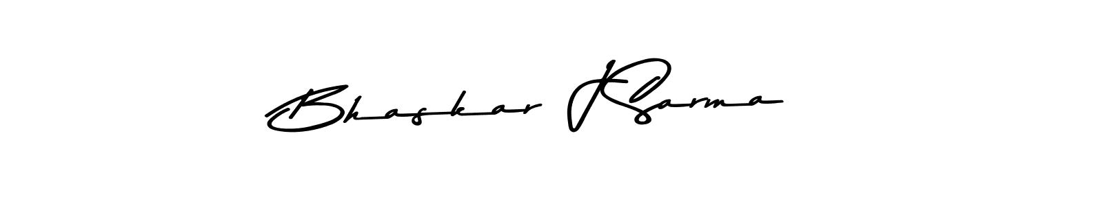 Also we have Bhaskar  J Sarma name is the best signature style. Create professional handwritten signature collection using Asem Kandis PERSONAL USE autograph style. Bhaskar  J Sarma signature style 9 images and pictures png
