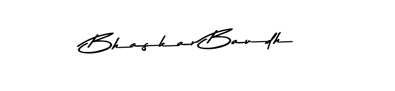 Bhaskar Baudh stylish signature style. Best Handwritten Sign (Asem Kandis PERSONAL USE) for my name. Handwritten Signature Collection Ideas for my name Bhaskar Baudh. Bhaskar Baudh signature style 9 images and pictures png