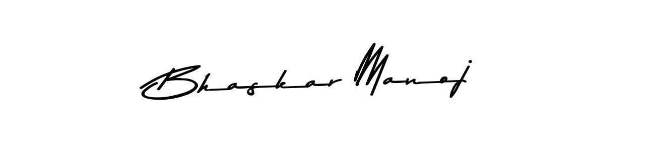 Also You can easily find your signature by using the search form. We will create Bhaskar Manoj name handwritten signature images for you free of cost using Asem Kandis PERSONAL USE sign style. Bhaskar Manoj signature style 9 images and pictures png