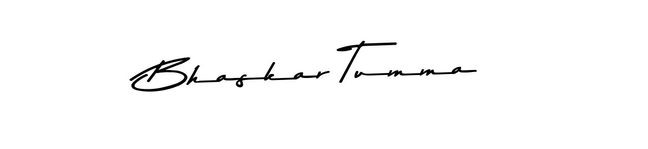 Use a signature maker to create a handwritten signature online. With this signature software, you can design (Asem Kandis PERSONAL USE) your own signature for name Bhaskar Tumma. Bhaskar Tumma signature style 9 images and pictures png